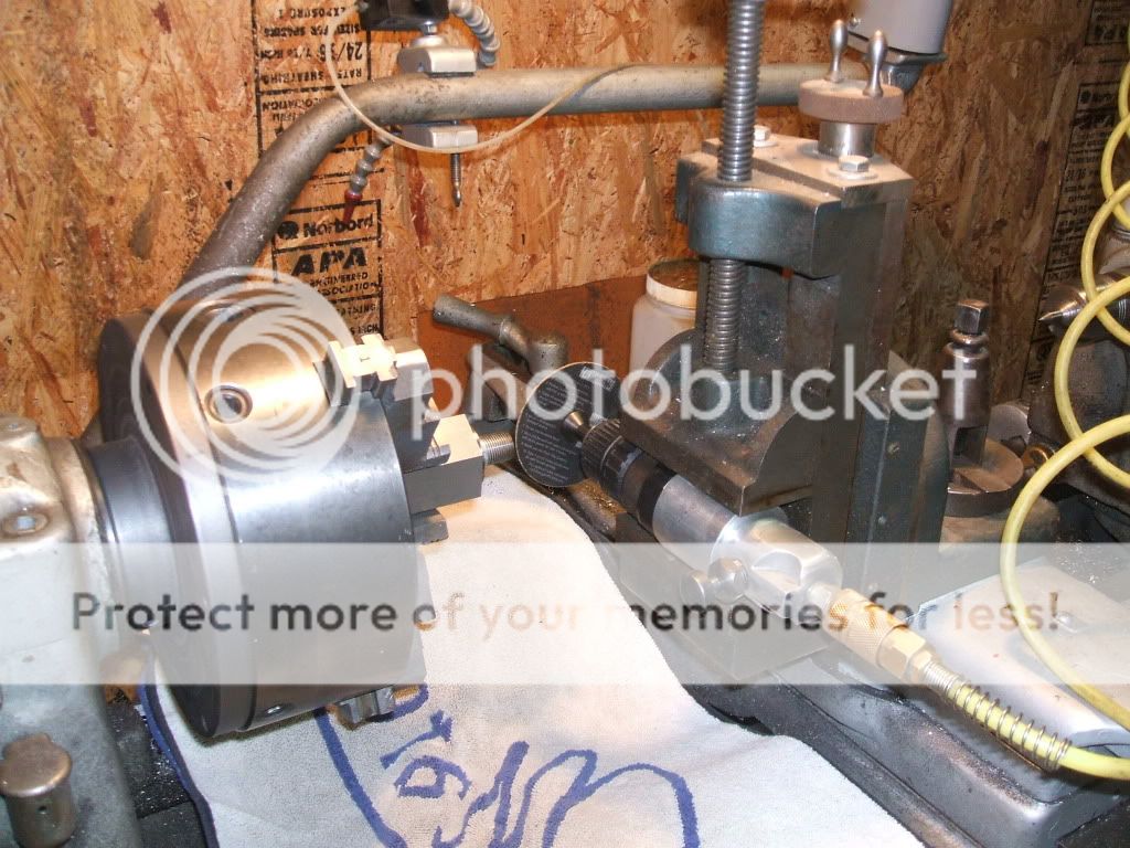 Micrometer Stop with Dial Indicator 16" lathe